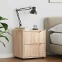 Mesilla de noche VISNES roble sonoma 45x40x50 cm de , Mesitas de noche - Ref: Foro24-4108283, Precio: 75,09 €, Descuento: %