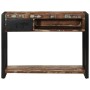 Mesa consola multicolor madera maciza reciclada 100x35x75 cm by , console tables - Ref: Foro24-4015930, Price: 162,07 €, Disc...