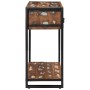 Mesa consola multicolor madera maciza reciclada 100x35x75 cm by , console tables - Ref: Foro24-4015930, Price: 162,07 €, Disc...