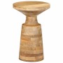 Mesa auxiliar madera maciza de mango Ø33x50 cm by , Side tables - Ref: Foro24-4017540, Price: 104,75 €, Discount: %