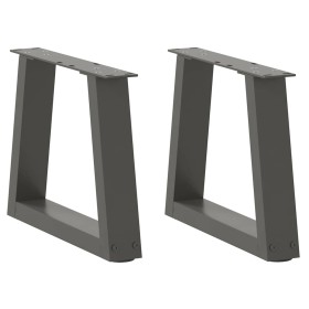 Patas para mesa comedor forma V 2 uds antracita 30x(30-31,3) cm von , Tischbeine - Ref: Foro24-4012522, Preis: 54,60 €, Rabat...