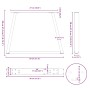 Patas para mesa comedor forma V 2 uds antracita 30x(30-31,3) cm by , Table legs - Ref: Foro24-4012522, Price: 50,69 €, Discou...