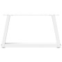 Patas para mesa de comedor forma V 2 uds blanco 50x(30-31,3) cm by , Table legs - Ref: Foro24-4012529, Price: 54,41 €, Discou...