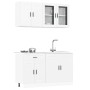 Mueble de cocina Kalmar blanco 4 piezas madera contrachapada von , Küchenschränke - Ref: Foro24-3314871, Preis: 304,69 €, Rab...