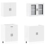Mueble de cocina Kalmar blanco 4 piezas madera contrachapada von , Küchenschränke - Ref: Foro24-3314871, Preis: 304,69 €, Rab...