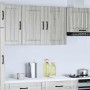 Armario de pared cocina Lucca madera contrachapada gris sonoma von , Küchenschränke - Ref: Foro24-853833, Preis: 78,42 €, Rab...