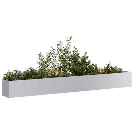 Jardinera 360x40x40 cm de acero galvanizado