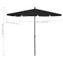 Gartenschirm mit schwarzem Mast 210x140 cm von vidaXL, Sonnenschirme - Ref: Foro24-315549, Preis: 48,85 €, Rabatt: %