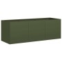 Jardinera de acero laminado en frío verde oliva 120x40x40 cm von , Töpfe und Pflanzgefäße - Ref: Foro24-860678, Preis: 85,72 ...