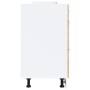 Mueble bajo de cocina porto roble sonoma madera reconstituida de , Armarios de cocina - Ref: Foro24-854262, Precio: 115,07 €,...