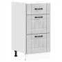 Mueble bajo de cocina Lucca madera contrachapada gris cemento von , Küchenschränke - Ref: Foro24-854234, Preis: 90,10 €, Raba...