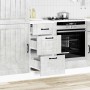 Mueble bajo de cocina Lucca madera contrachapada gris cemento von , Küchenschränke - Ref: Foro24-854234, Preis: 90,10 €, Raba...
