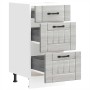 Mueble bajo de cocina Lucca madera contrachapada gris sonoma von , Küchenschränke - Ref: Foro24-854236, Preis: 90,10 €, Rabat...