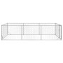 Perrera de exterior puerta acero galvanizado plateado 2x4x1 m von , Hundehütten - Ref: Foro24-4105412, Preis: 137,77 €, Rabat...