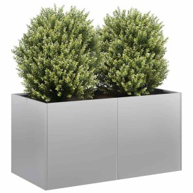Jardinera 80x40x40 cm de acero galvanizado von , Töpfe und Pflanzgefäße - Ref: Foro24-860673, Preis: 70,03 €, Rabatt: %