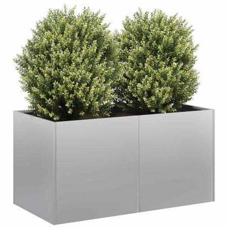 Jardinera 80x40x40 cm de acero galvanizado von , Töpfe und Pflanzgefäße - Ref: Foro24-860673, Preis: 70,03 €, Rabatt: %