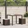 Taburetes de jardín con cojines 2 uds marrón 40x40x43 cm von , Hocker für den Außenbereich - Ref: Foro24-4104040, Preis: 127,...