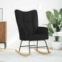 Silla mecedora de tela negro von , Schaukelstühle - Ref: Foro24-4016791, Preis: 120,07 €, Rabatt: %