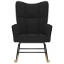 Silla mecedora de tela negro von , Schaukelstühle - Ref: Foro24-4016791, Preis: 120,07 €, Rabatt: %