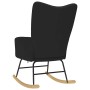 Silla mecedora de tela negro von , Schaukelstühle - Ref: Foro24-4016791, Preis: 120,07 €, Rabatt: %