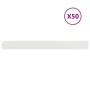 Bordes para césped 50 uds acero laminado frío blanco 10x103 cm by , Garden edging and edging - Ref: Foro24-860137, Price: 108...