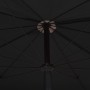 Garden umbrella with black pole 200x130 cm by vidaXL, Umbrellas - Ref: Foro24-315557, Price: 31,30 €, Discount: %