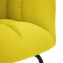 Silla mecedora de tela amarillo clara von , Schaukelstühle - Ref: Foro24-4016798, Preis: 120,14 €, Rabatt: %