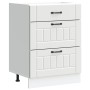 Mueble bajo de cocina Lucca madera de ingeniería blanca de , Armarios de cocina - Ref: Foro24-854269, Precio: 117,67 €, Descu...