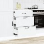 Mueble bajo de cocina Lucca madera de ingeniería blanca de , Armarios de cocina - Ref: Foro24-854269, Precio: 117,67 €, Descu...
