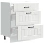 Mueble bajo de cocina Lucca madera de ingeniería blanca de , Armarios de cocina - Ref: Foro24-854269, Precio: 117,67 €, Descu...