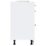 Mueble bajo de cocina Lucca madera de ingeniería blanca de , Armarios de cocina - Ref: Foro24-854269, Precio: 117,67 €, Descu...