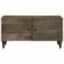 Mesa de centro de madera maciza de mango gris claro 80x50x40 cm von , Couchtisch - Ref: Foro24-4017797, Preis: 112,06 €, Raba...