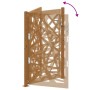 Puerta de jardín de acero desgastado diseño ligero 105x155 cm by , garden gates - Ref: Foro24-4100956, Price: 215,54 €, Disco...