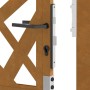 Puerta de jardín de acero desgastado diseño ligero 105x155 cm by , garden gates - Ref: Foro24-4100956, Price: 215,54 €, Disco...