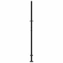 Puerta de jardín de diseño con carril de acero negro 105x180 cm von , Gartentore - Ref: Foro24-4100982, Preis: 238,54 €, Raba...