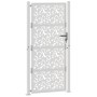 Puerta de jardín diseño de hojas de acero desgastado 105x205 cm von , Gartentore - Ref: Foro24-4100968, Preis: 277,32 €, Raba...