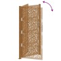 Puerta de jardín diseño de hojas de acero desgastado 105x205 cm von , Gartentore - Ref: Foro24-4100968, Preis: 277,32 €, Raba...