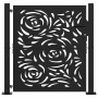 Puerta de jardín diseño llama acero negro 105x106 cm von , Gartentore - Ref: Foro24-4100989, Preis: 183,34 €, Rabatt: %