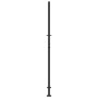 Puerta de jardín diseño en cruz de acero negra 105x205 cm by , garden gates - Ref: Foro24-4101003, Price: 281,99 €, Discount: %