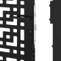 Puerta de jardín diseño en cruz de acero negra 105x205 cm by , garden gates - Ref: Foro24-4101003, Price: 281,99 €, Discount: %
