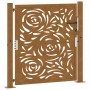 Puerta de jardín diseño llama acero desgastado 105x105 cm von , Gartentore - Ref: Foro24-4100994, Preis: 169,56 €, Rabatt: %