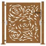 Puerta de jardín diseño llama acero desgastado 105x105 cm von , Gartentore - Ref: Foro24-4100994, Preis: 169,56 €, Rabatt: %