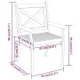 Garten-Essgruppe 7-teilig aus massivem Akazienholz von vidaXL, Gartensets - Ref: Foro24-3058005, Preis: 697,31 €, Rabatt: %