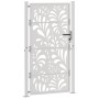 Puerta de jardín de acero desgastado diseño ondulado 105x180 cm by , garden gates - Ref: Foro24-4100977, Price: 232,43 €, Dis...