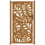 Puerta de jardín de acero desgastado diseño ondulado 105x180 cm by , garden gates - Ref: Foro24-4100977, Price: 232,43 €, Dis...