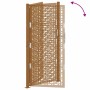 Puerta de jardín diseño en cruz de acero desgastado 105x205 cm de , Puertas de jardín - Ref: Foro24-4101008, Precio: 277,19 €