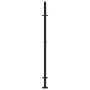 Puerta de jardín diseño en cruz de acero negra 105x155 cm by , garden gates - Ref: Foro24-4101001, Price: 224,65 €, Discount: %