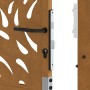 Puerta de jardín diseño llama acero desgastado 105x155 cm by , garden gates - Ref: Foro24-4100996, Price: 217,97 €, Discount: %