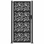Puerta de jardín de diseño de hojas de acero negra 105x205 cm von , Gartentore - Ref: Foro24-4100963, Preis: 281,00 €, Rabatt: %