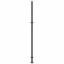 Puerta de jardín de diseño de hojas de acero negra 105x205 cm de , Puertas de jardín - Ref: Foro24-4100963, Precio: 281,42 €